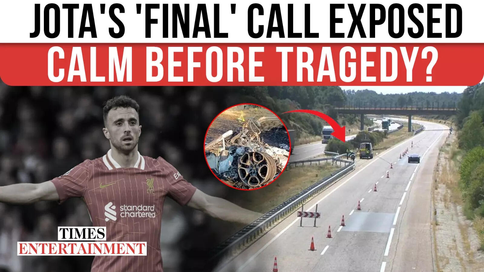 Diogo Jota’s FINAL CALL Revealed | Peaceable Final Phrases Earlier than Tragic Dying – WATCH