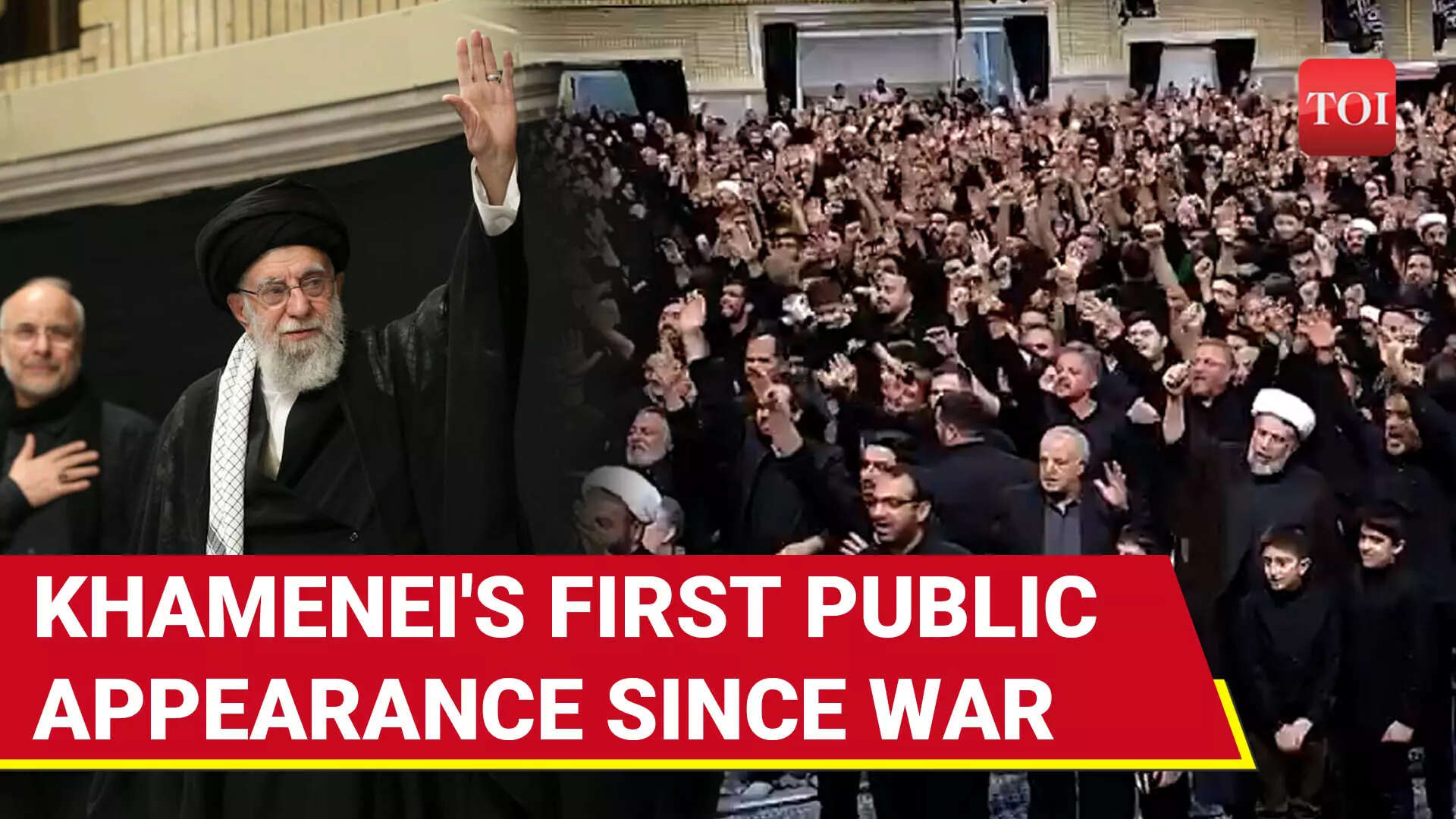 Khamenei Makes First Public Appearance Since War; Iranians Welcome Him With Slogans | Watch