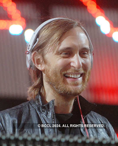 David Guetta performs at Palace grounds