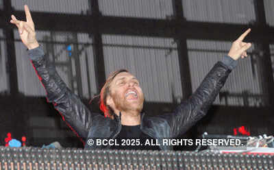David Guetta performs at Palace grounds