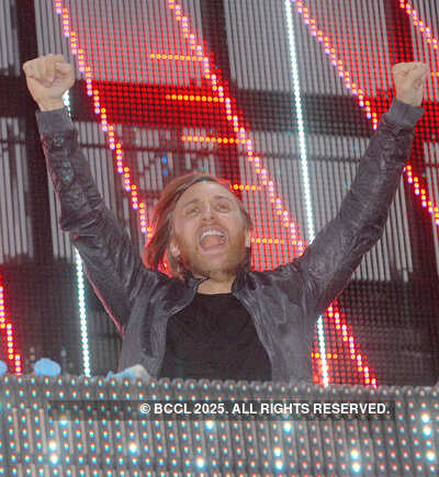 David Guetta performs at Palace grounds