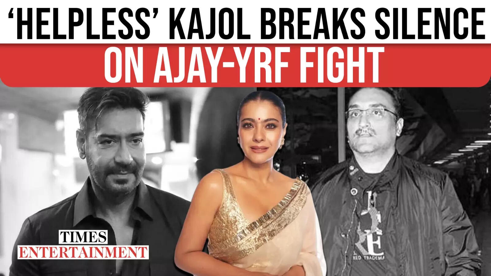 Kajol Felt 'Helpless' During Ajay Devgn's 2012 Clash with YRF