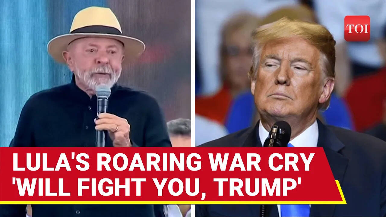 'Will Fight On All Fronts': Brazil's LULA Declares War On Trump As Tariff Tensions EXPLODE