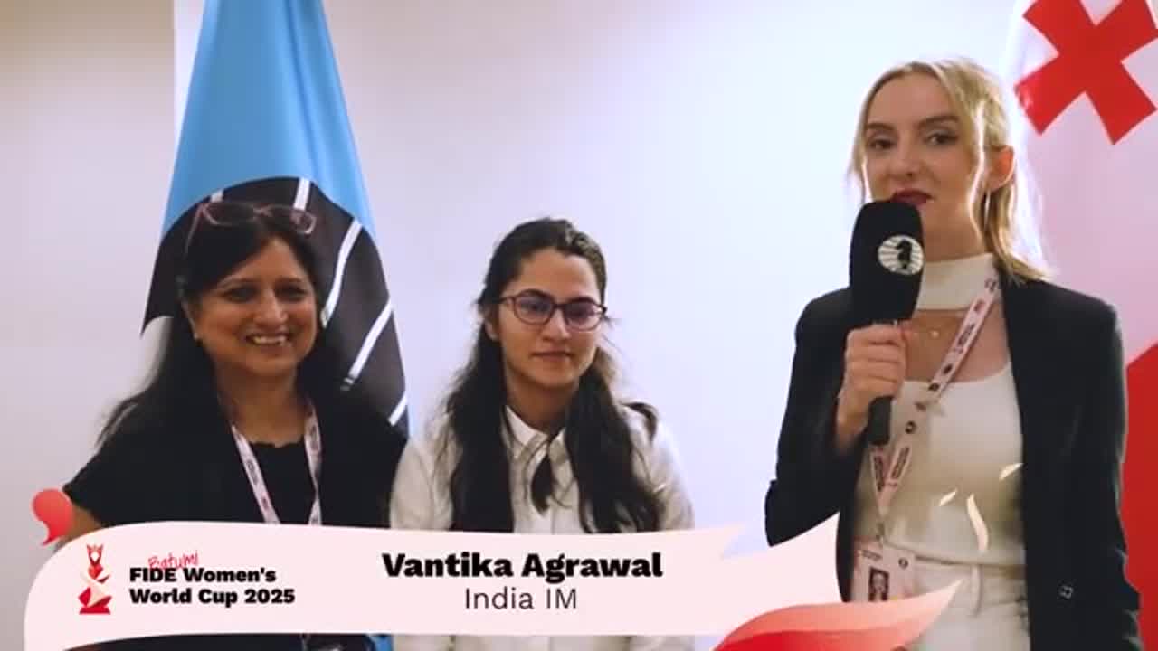 Chess: International Master Vantika Agrawal stuns world champion Anna Ushenina