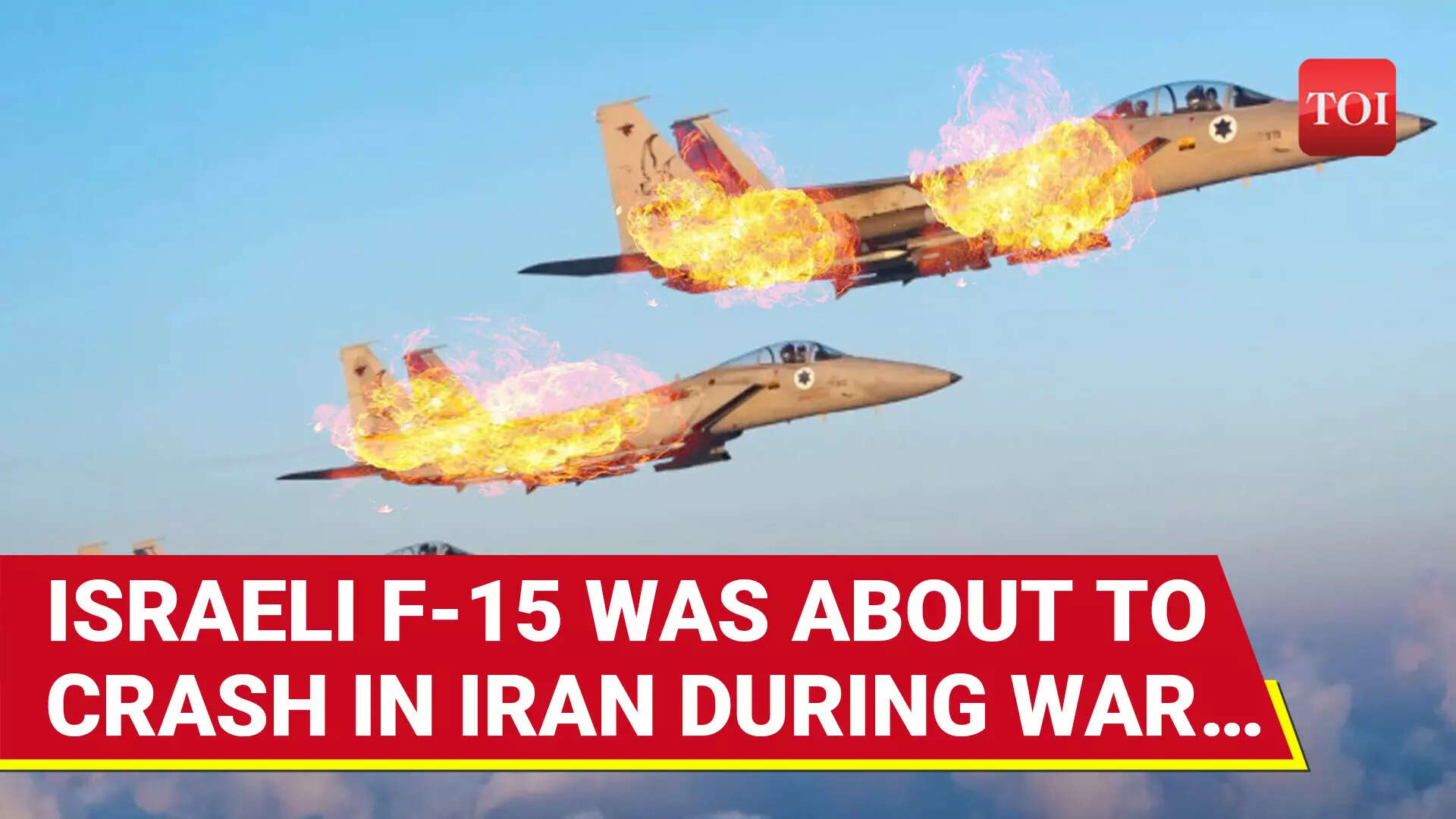 Israeli F-15 Jet Runs Out Of Fuel Amid War, Almost 'CRASHES' In Iran. This Happened Next… | Watch
