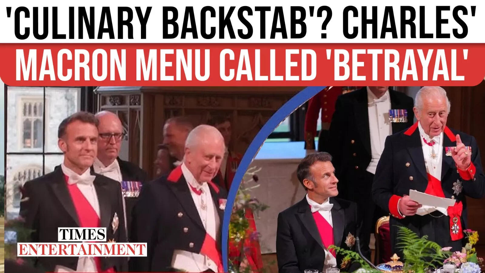 Charles Sparks ‘Culinary Betrayal’ Slammed | Ex-Royal Chef BLASTS King’s French Decide For Macron Feast