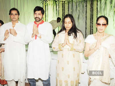 Joy Mukherjee's prayer meet