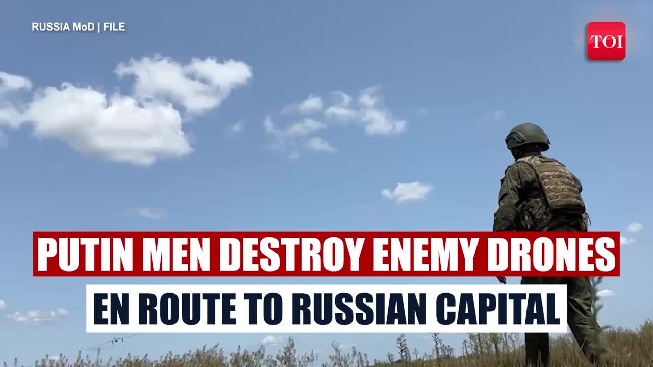 Putin’s Men FOIL MASSIVE Drone Attack On Moscow; Ukraine’s Revenge Attack ‘FAILS’ | Watch