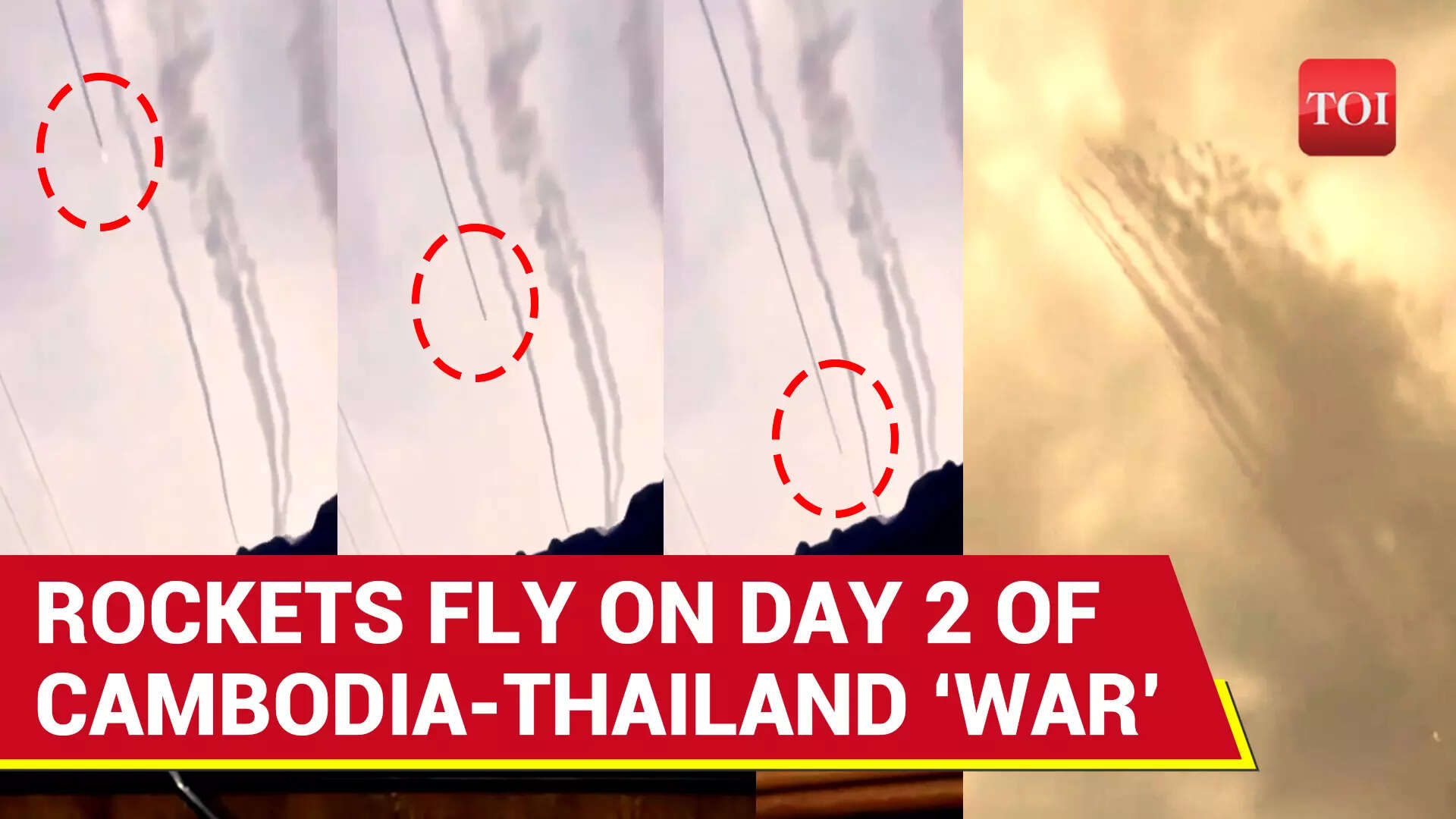 Thailand-Cambodia Conflict: Artillery Fire, Rockets Echo; 16 Killed ...