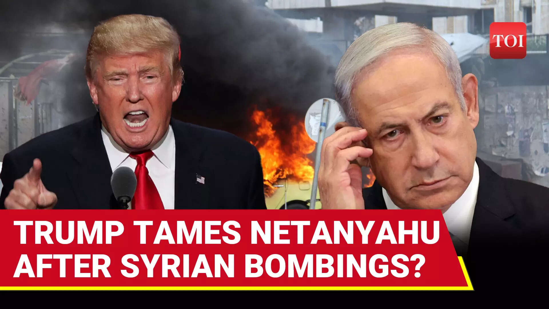Netanyahu 'SURRENDERS' To Trump's Pressure; Israel & Syria Hold First Meeting After Sweida Clash