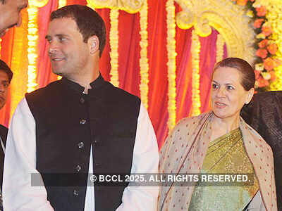 PM, Sonia Gandhi @ reception party