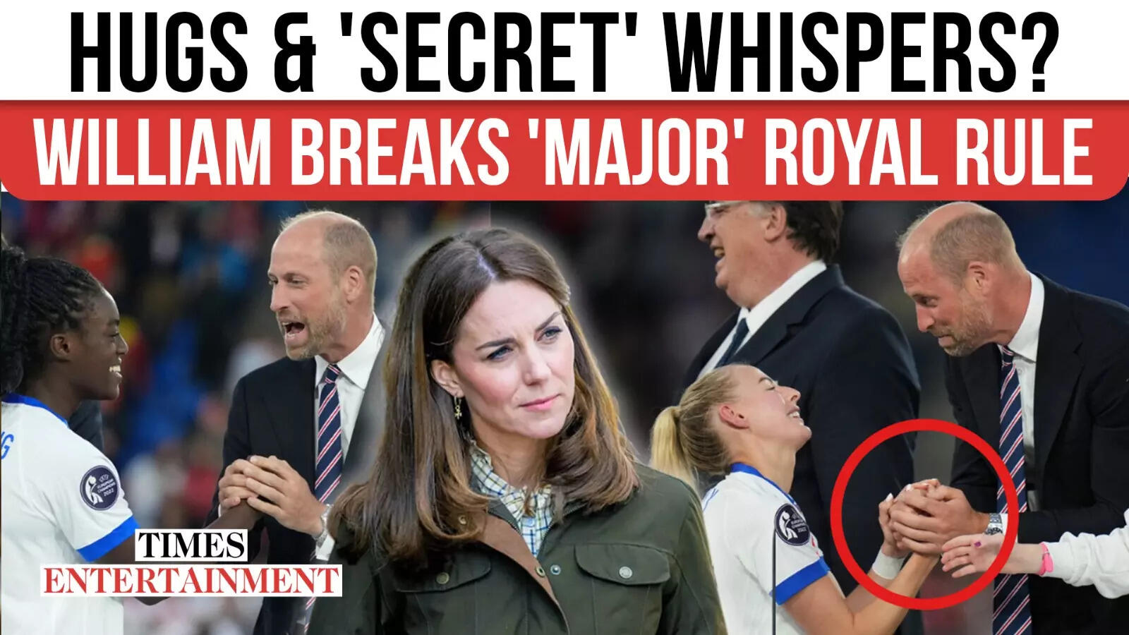 William BREAKS Royal Rule With Hug | Lip Reader EXPOSES SHOCKING Whisper – WATCH NOW