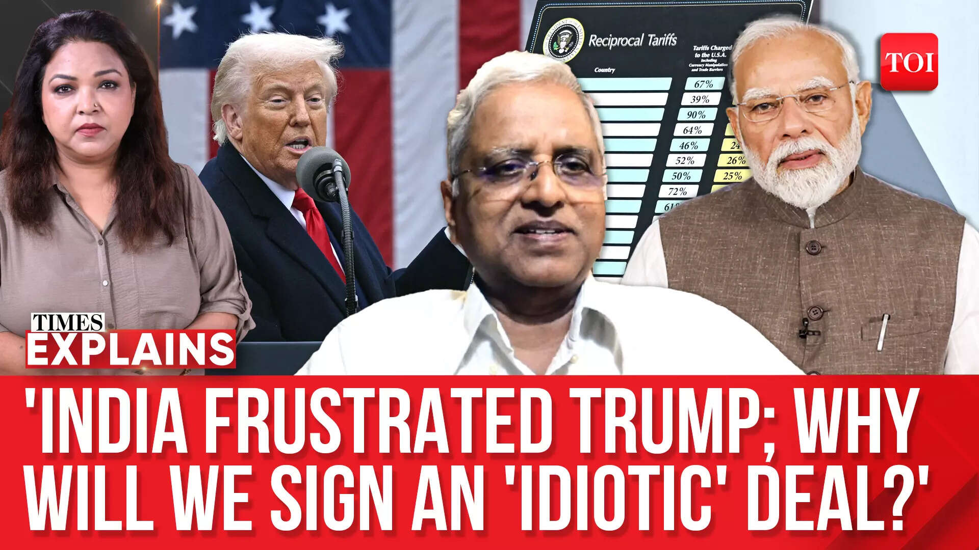 <![CDATA[ 'Trump Frustrated With India': Why Modi Must REFUSE Deal With Americans | Ex-Finance Secy ]]>