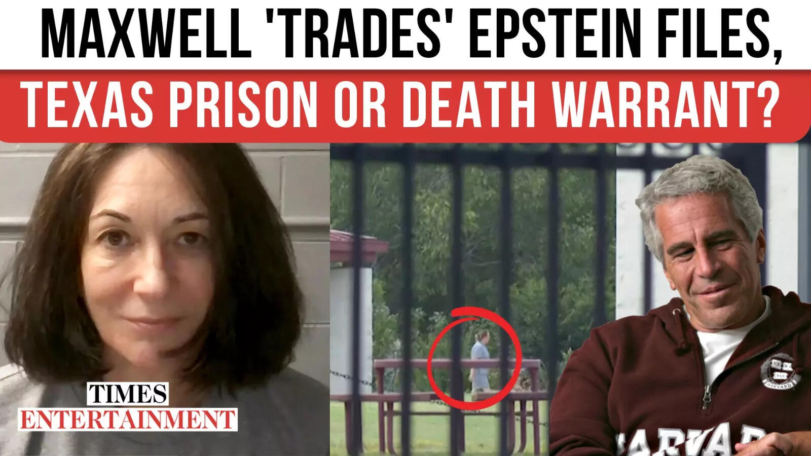 Maxwell Moved To Texas Jail; Web Fears She’ll ‘Disappear’ Like Epstein