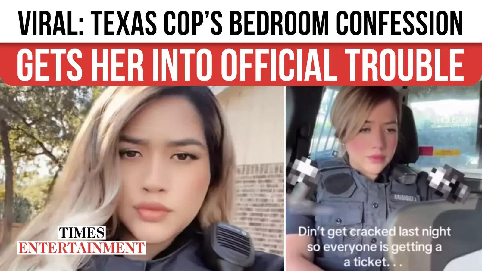 Houston Cop’s VIRAL TikTok Outburst Sparks Investigation From Texas Police Division | WATCH