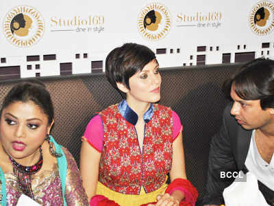 Veena,Yaana @ launch of Studio 169