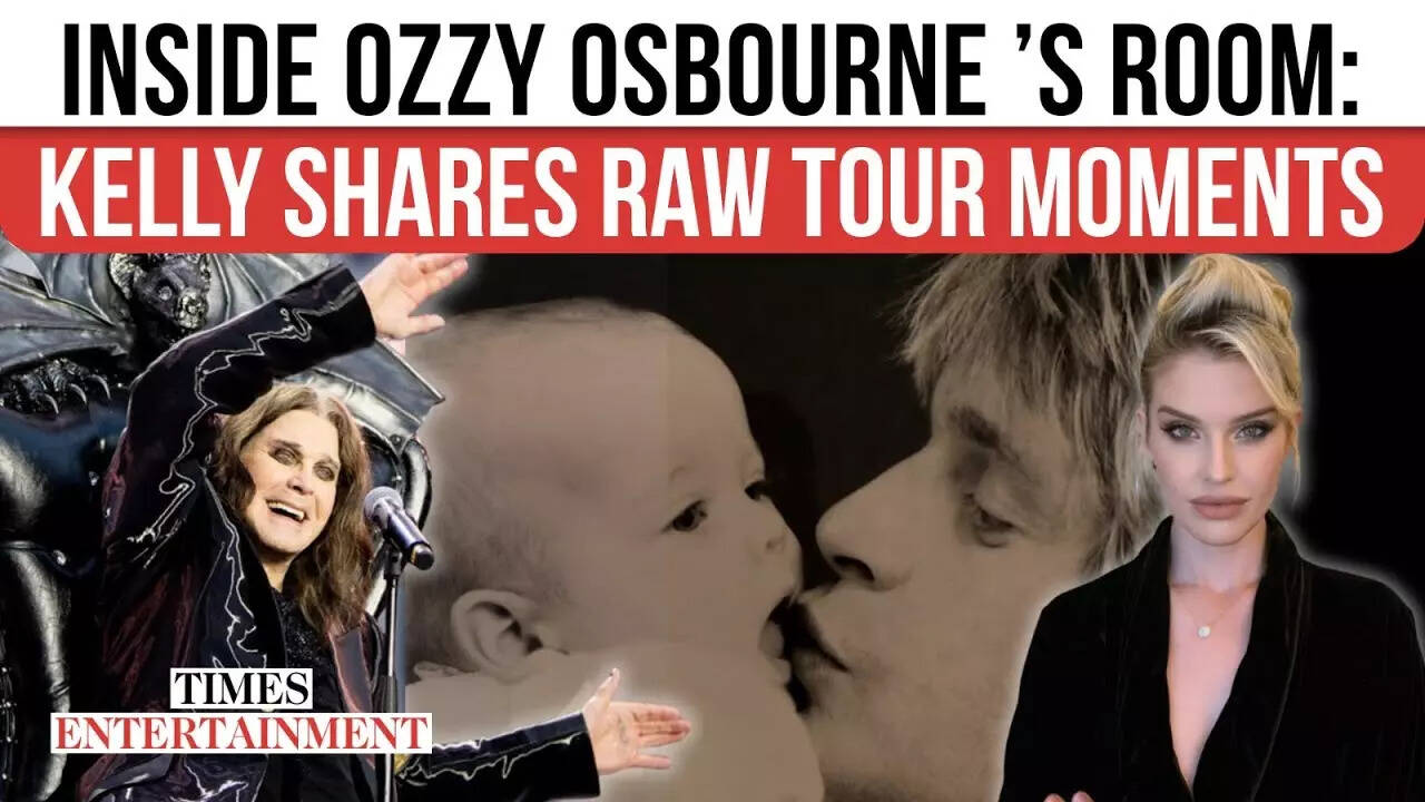 Kelly Osbourne Shares Classic Dressing Room Tour of Ozzy: “He Broke Wall Down with Boxing Gloves”