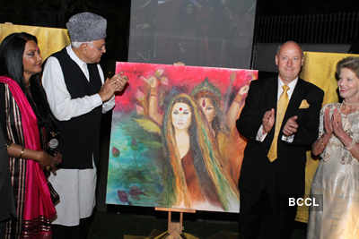Unveiling of Anjana Kuthiala's paintings