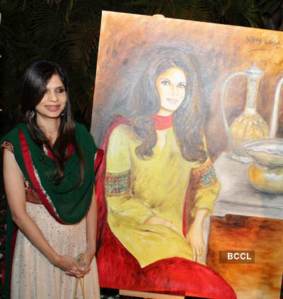 Unveiling of Anjana Kuthiala's paintings