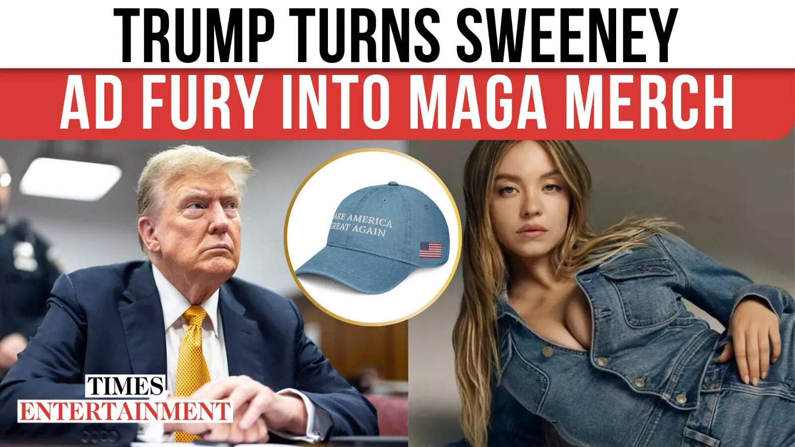 Sydney Sweeney ‘Nice Denims’ Advert Sparks Race Debate, Trump Turns It Into A Marketing campaign Gag