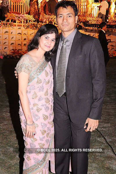 Piyush & Ruchi Marodia's wedding reception