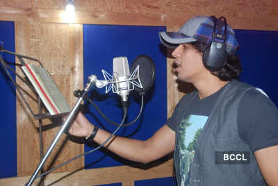 Song recording of TV serial 'Aasman Se Aage'