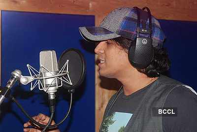 Song recording of TV serial 'Aasman Se Aage'