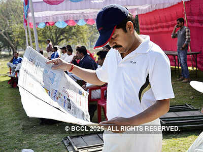 Friendly cricket match
