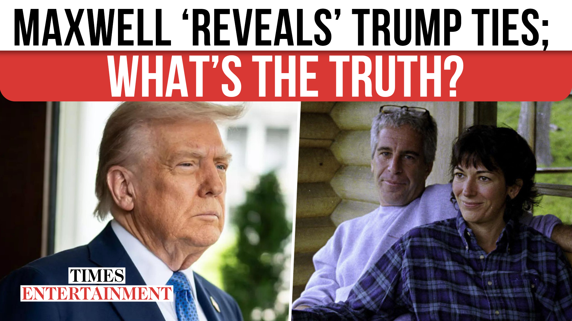 Maxwell Drops Bombshell: What She Actually Noticed Between Trump and Epstein