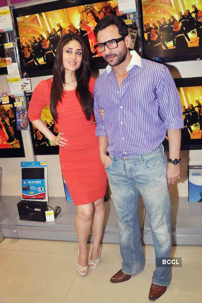 Saif, Kareena promote 'Agent Vinod'