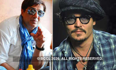 Johnny Depp behind Sunny's new look