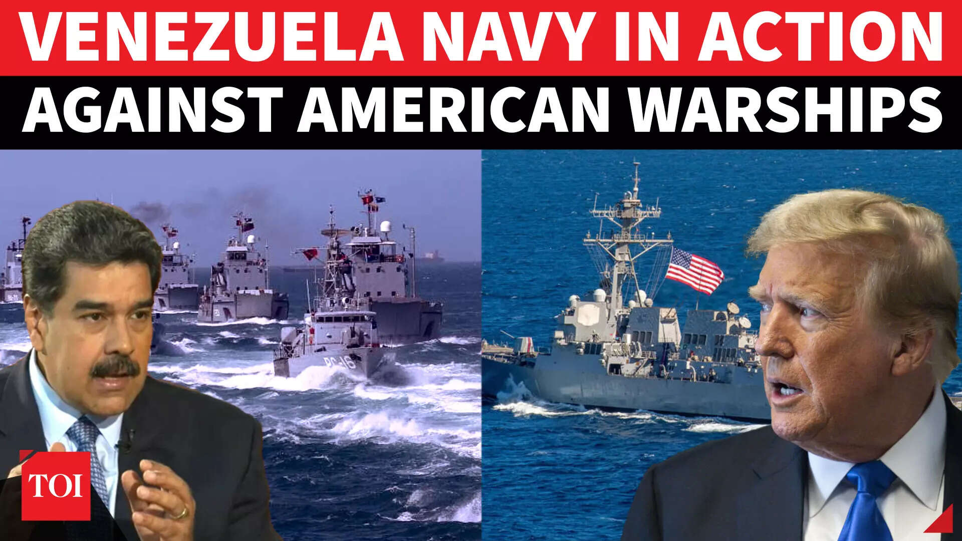 Venezuela Deploys Warships To Confront American Destroyers Amid Massive Escalation