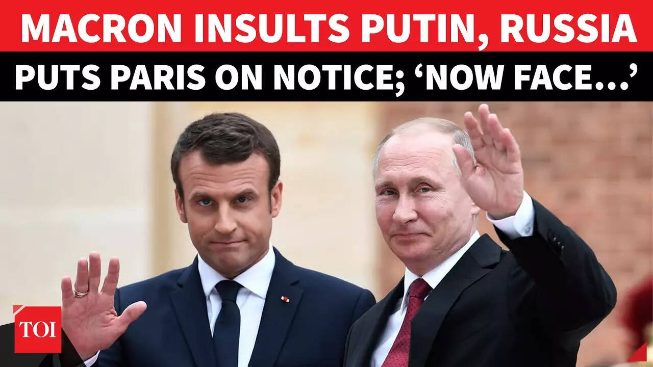 'Vulgar Insults': Kremlin Blasts France After Macron’s 'Ogre' Jibe At Putin | Watch