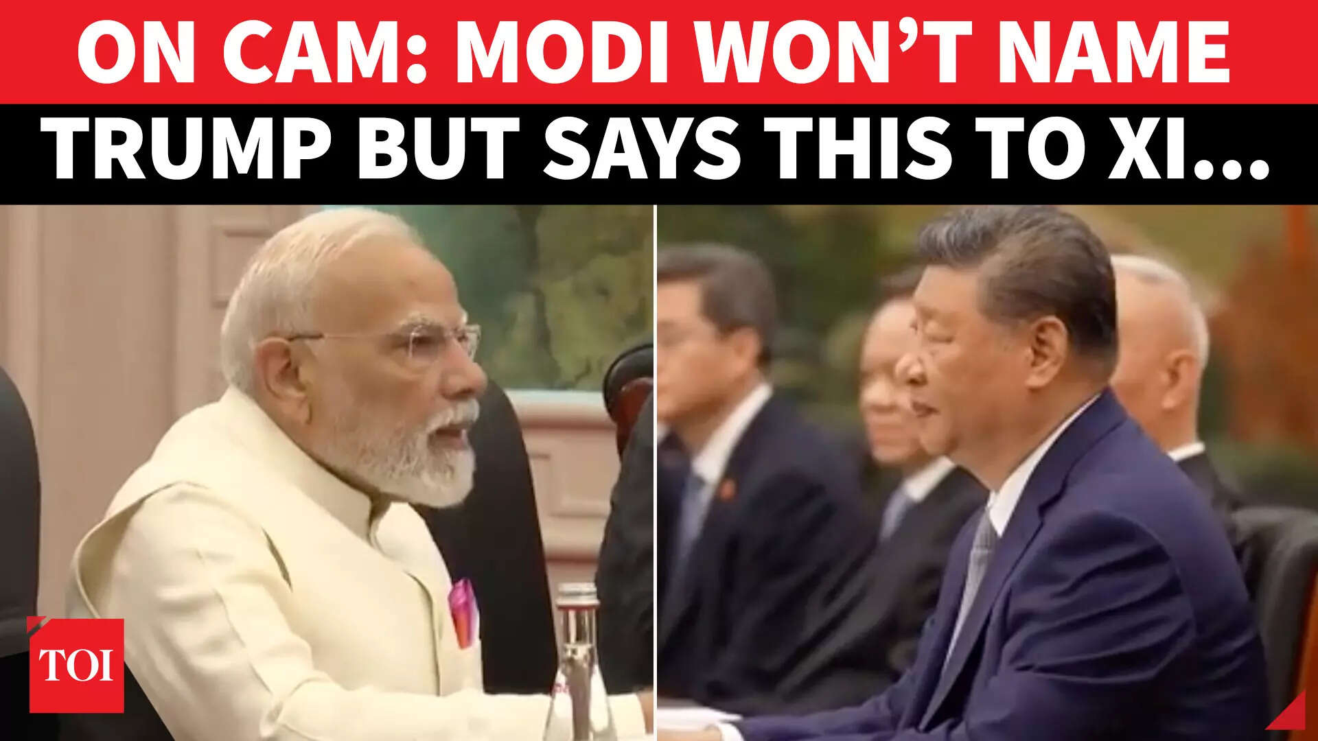 Modi ‘Royally Snubs’ Trump In Direct Talks With Xi; Asks For ‘Respect’ In India-China Ties | Watch