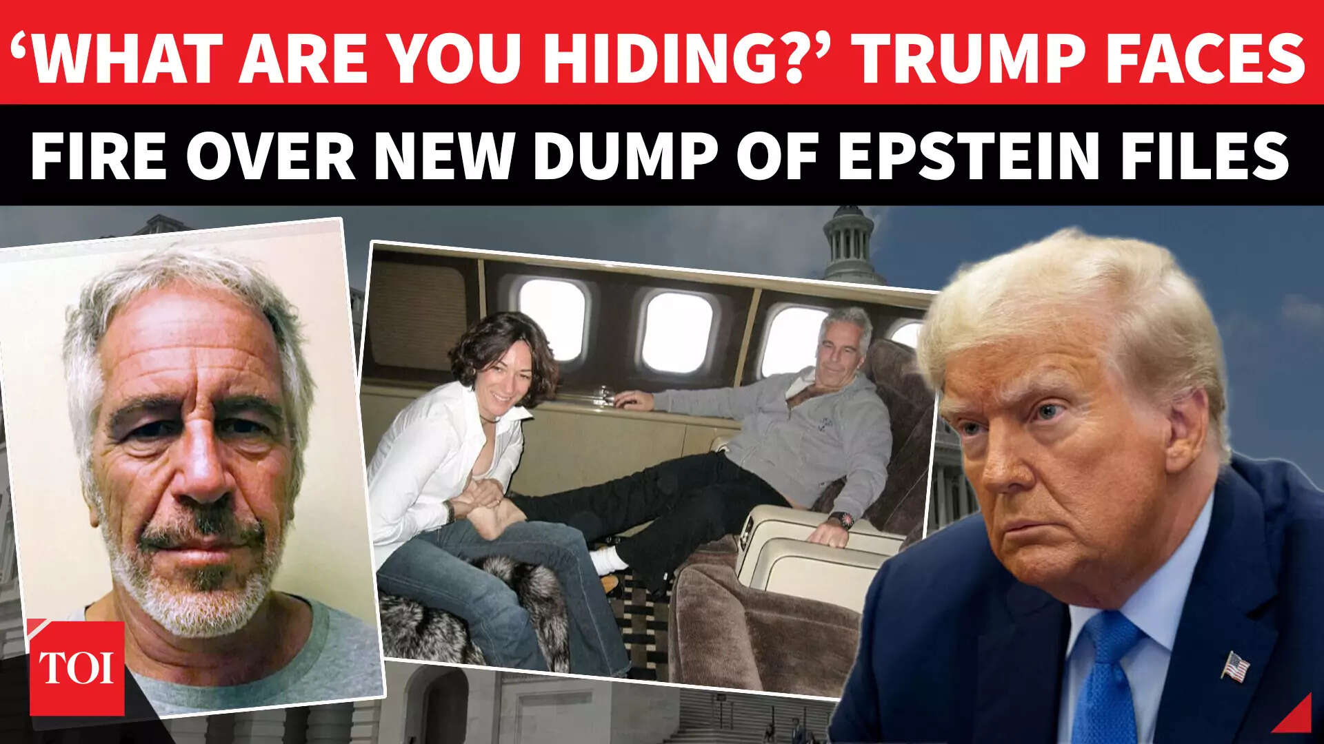 Epstein 'Shadow' On Trump 33k Pages, Redacted Records & Missing Minute