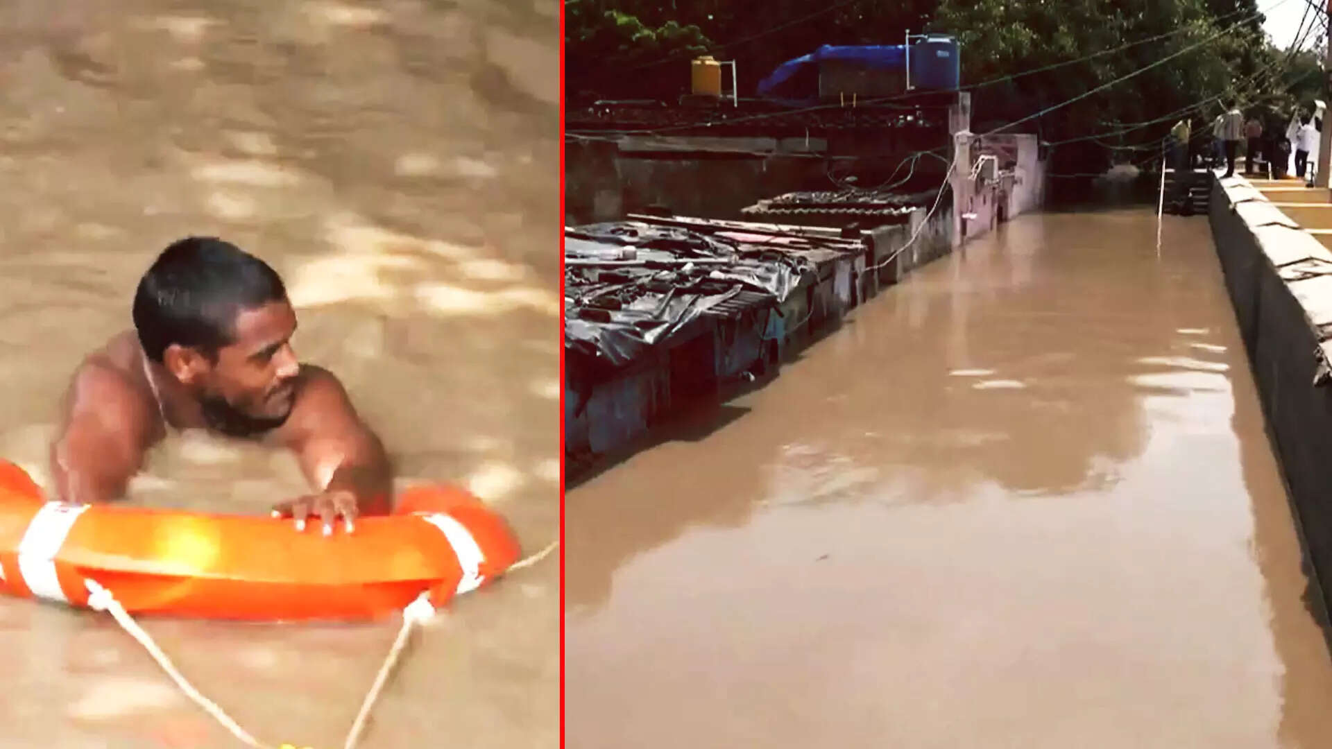 Delhi Flood Alert: Yamuna Breaches Rare Levels in Delhi, Loha Pul Closed Amid Flood Fears