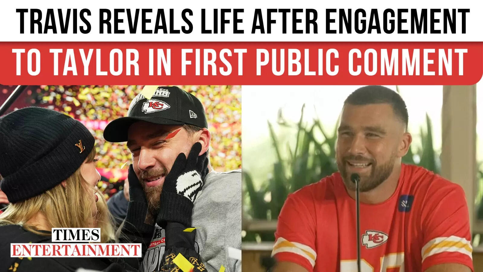 Travis Kelce Shares His First Response About Taylor Swift Engagement Ring Earlier than NFL Recreation