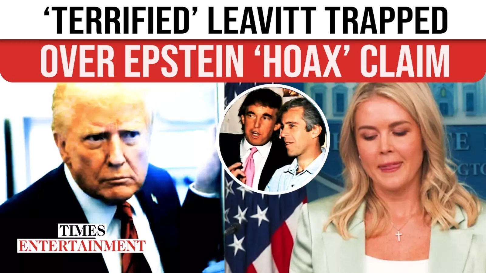 Cornered Karoline Leavitt GASPS As Reporters Rip Epstein ‘Hoax’ Narrative: ‘Victims Are Props’