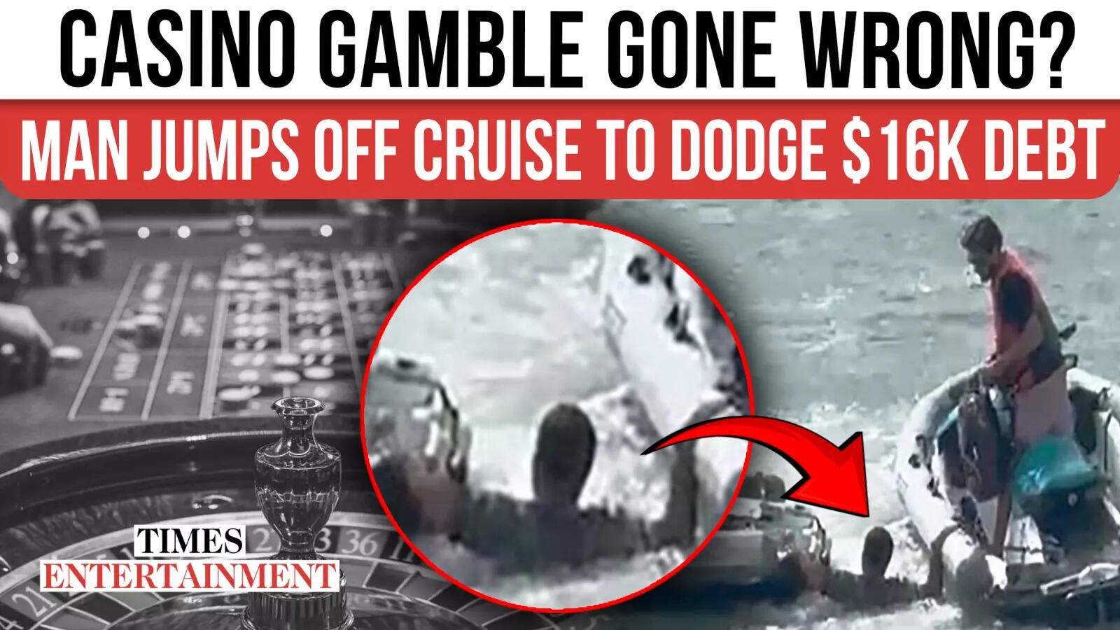 Man Jumps Off Cruise in SHOCKING Move to Avoid 16K Gambling Debt