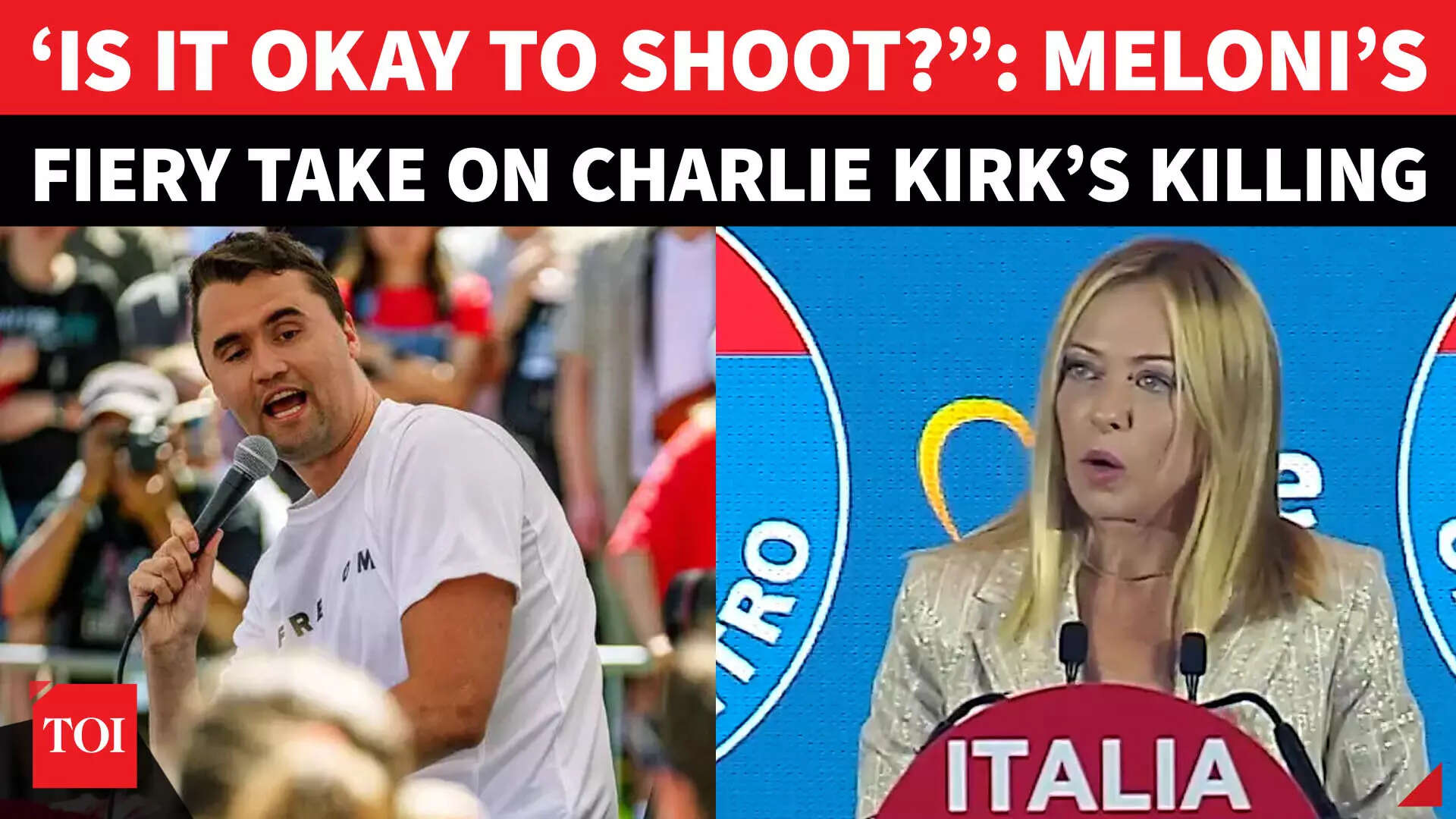 Charlie Kirk Assassination: ‘If I Don’t Agree…’: Watch Meloni’s UNMISSABLE Attack On Italy’s Left