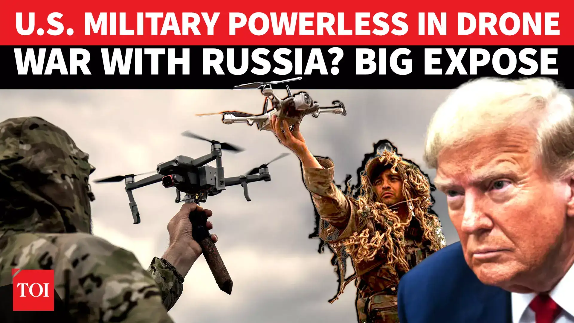 US Military STRUGGLES To Catch Up As Russia-China Master Next-Gen Drone Warfare | Report