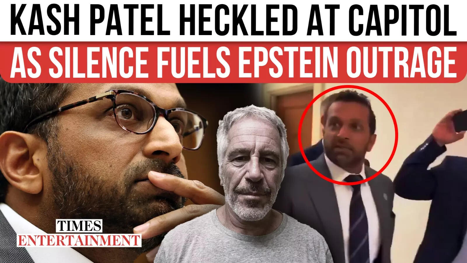 Kash Patel Hit With Backlash Over Epstein Case As Silence Sparks Capitol Listening to Outrage