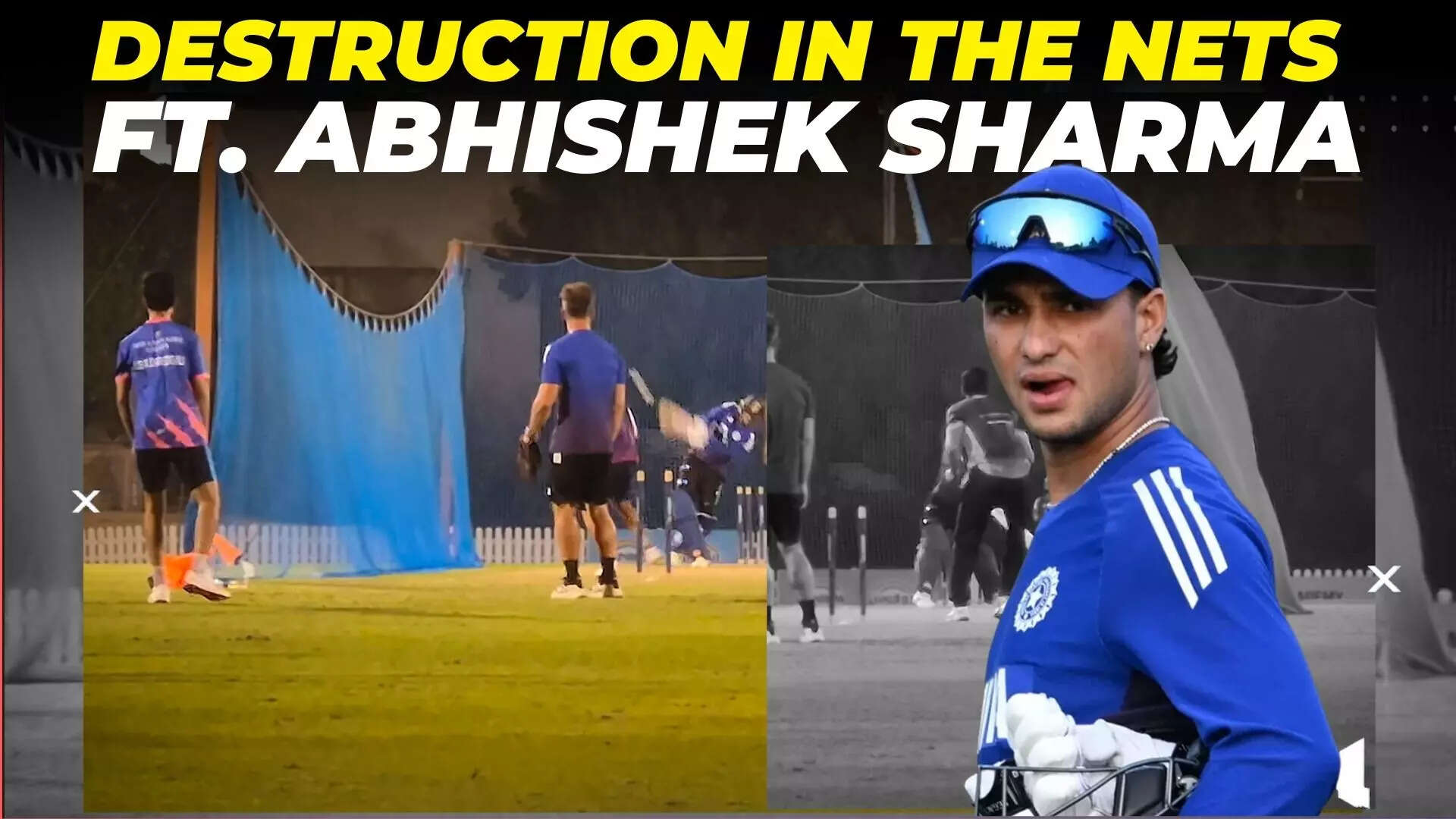Beware Pakistan! Abhishek Sharma hits massive sixes in the nets