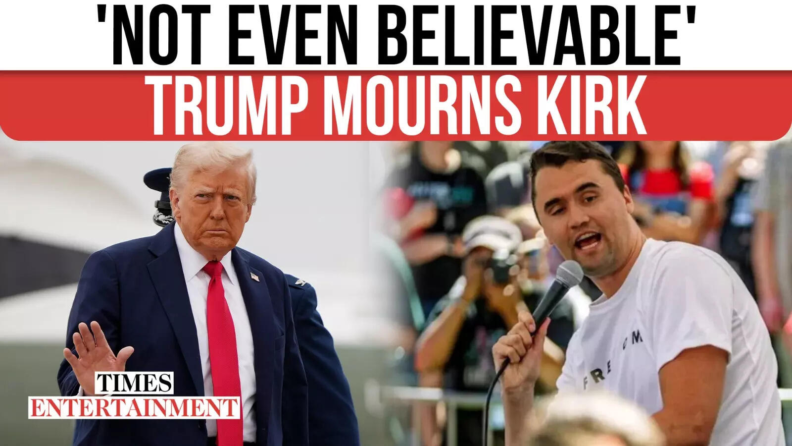 President Trump HONORS Charlie Kirk Whereas Leaving White Home for Arizona Memorial | WATCH
