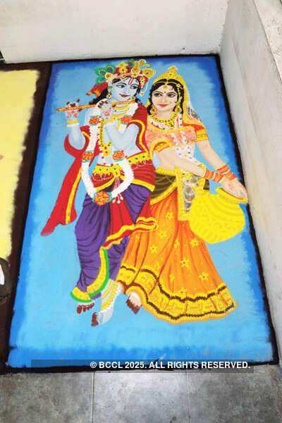 Sampada Ghate Surjikar's rangolis