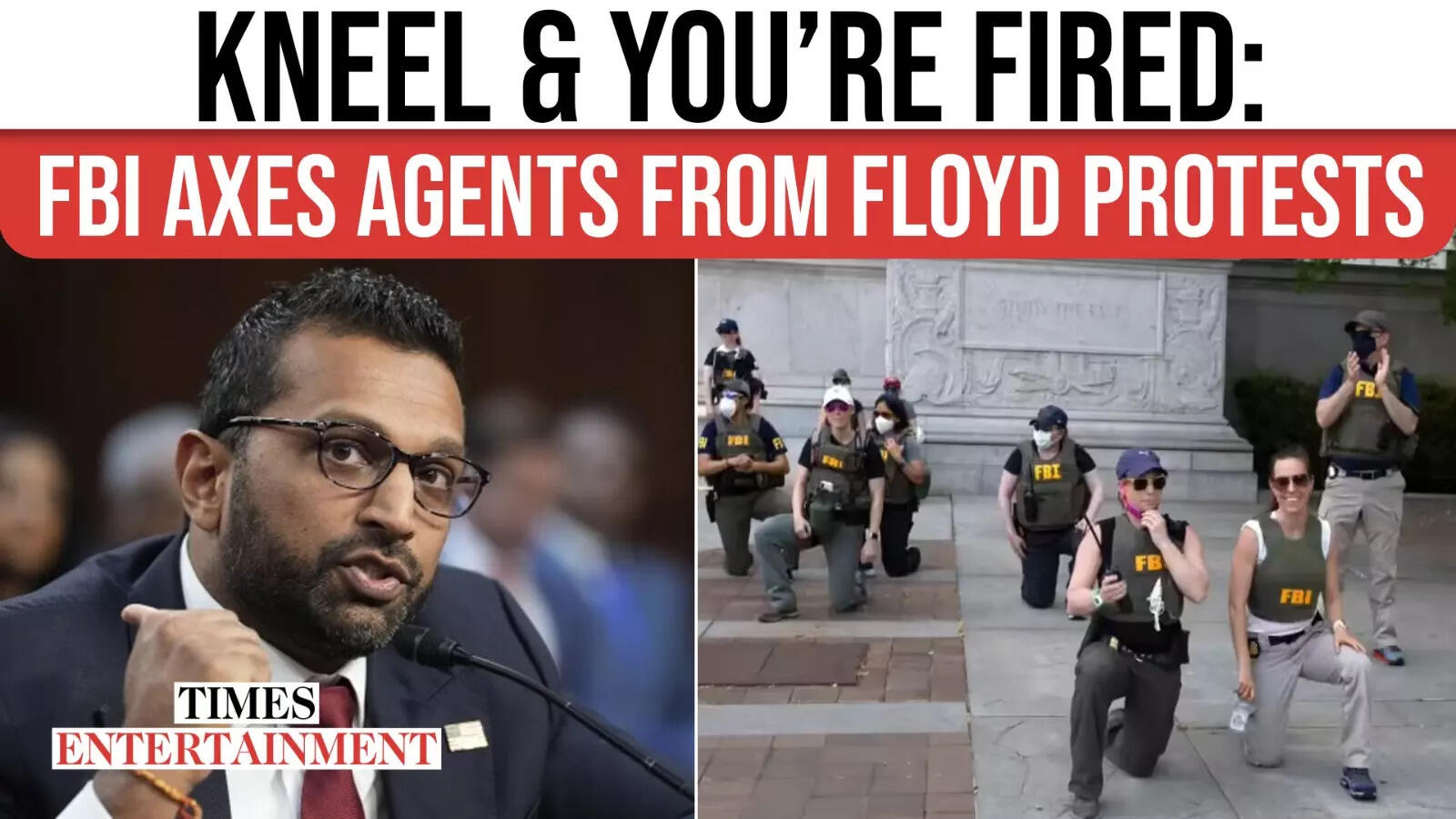 Mass Dismissals Rock FBI: Brokers Who Took A Knee In George Floyd Protests Terminated