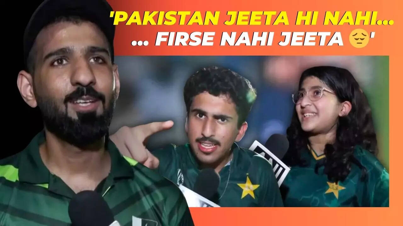 Pakistan fans are heartbroken as their team lose to India, AGAIN. 'Next time', they say!