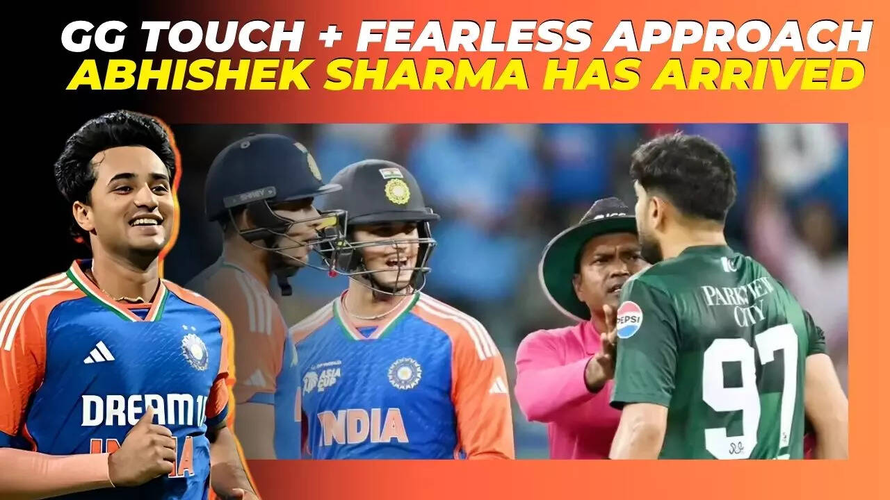 Abhishek Sharma trolls Shaheen Afridi, smashes Pakistan bowlers and dominates