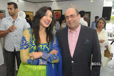 Celebs @ Audi's art event