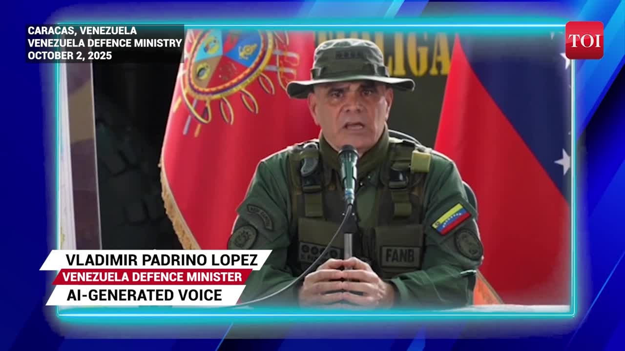 Venezuela Defence Minister's Big Warning After Five US Fighter Jets Detected Near Coastline